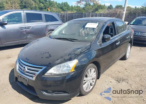 2014 Nissan Sentra Sl из США, поврежденный, VIN 3N1AB7AP0EY275404